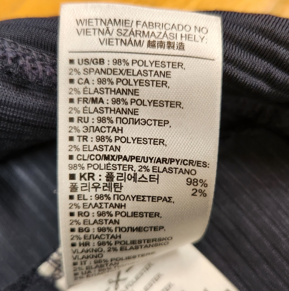 GAP Blue Crew Neck Stretchy Sweater with Seam Detail - Picture 5 of 6